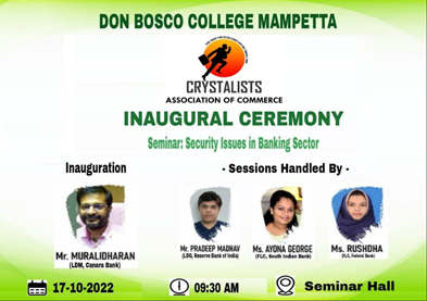 Inaugural Ceremony Of Commerce Association